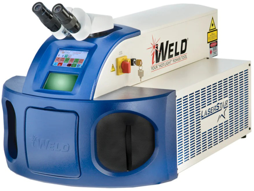 LaserStar iWeld 992 eyeglass frame welding machine