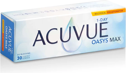 Acuvue Oasys Max 1 Day Multifocal Astigmatism 